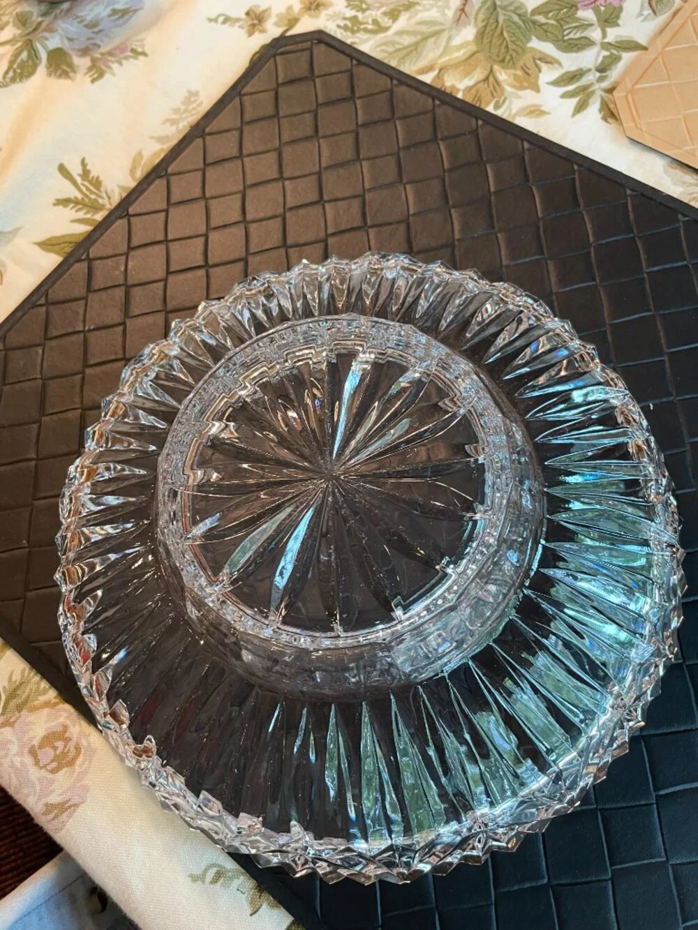 Round Crystal Bowl 10